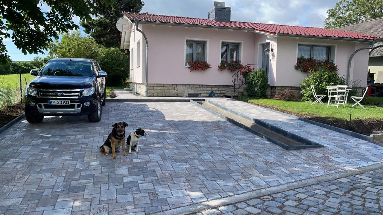 Apartamento Haus Marianne Ettersburg Exterior foto